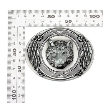 Vysoká Kvalita Západnej Kovboj Medveď Mužov Kovové Pracky Pásu Fit 3.8 cm Široký Pás Džínsy Príslušenstvo