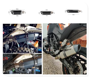 38MM-51MM Univerzálne Motocyklové Príslušenstvo Šál Výfukové Potrubie pre HONDA Honda XADV 750 X-11 CB190R VT1100 GROM MSX125