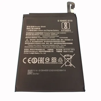 4000 mAh Batéria Telefónu BN45 pre Xiao Redmi Poznámka 5 Poznámka 5 Pro Vysoko Kvalitné Náhradné Bateria Nabíjateľné Batérie