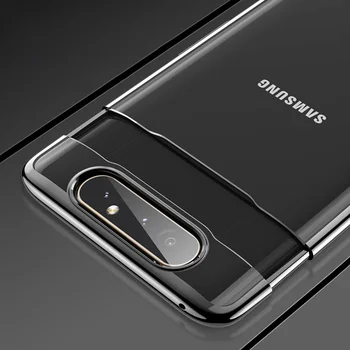 Pre Samsung Galaxy A80 Prípade Transparentný Kryt Kryt Galaxy A80 Prípade, Nové Kreatívne Farbou Samsung A80 Proti Pádu Coque Funda