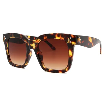 Dámske módne slnečné okuliare 2020 uv400 veľké nadrozmerné odtiene pre ženy leopard modrá ružová, slnečné okuliare námestie oculos de sol feminino
