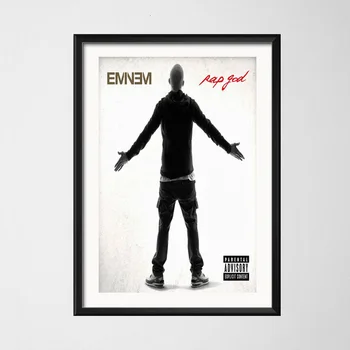 Eminem Oživenie Kamikaze Rap, Hip Hop Music Album Star Plagát Vytlačí Olej Maliarske Plátno Na Stenu Umenie Fotografie Obývacia Izba Domova