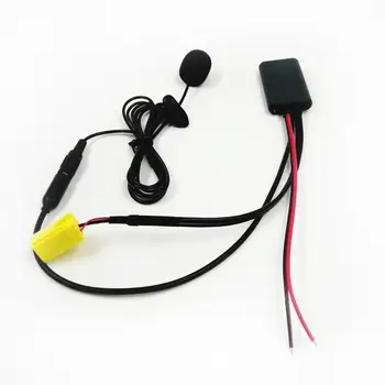 Biurlink Na Mercedes Benz Smart451 Bluetooth 5.0 Hudby Aux Adaptér pre Mikrofón Handsfree Bezdrôtové Audio AUX Elektroinštalácie