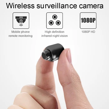 1080P Bezdrôtový Mini WiFi Kamera Home Security Kamera IP CCTV INFRAČERVENÉ Nočné Videnie Pohybu Zistiť Baby Monitor P2P
