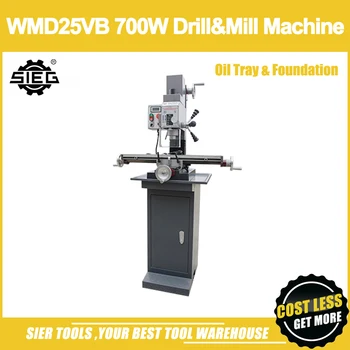 WMD25VB 700W Vŕtanie & frézka s Olejom Zásobník a Nadácie/Striedavý Motor Driling Stroj