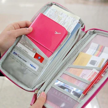 Cestovné Príslušenstvo Skladovanie Tašky Pre Cestovné Peňaženka S Pas Krytie Kreditného rizika ID Karty, Lístky Držiak na Kabelku Taška Oxford Peňaženky