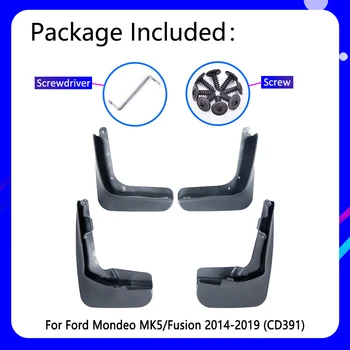 Blatníky vhodné pre Ford Mondeo Fusion MK5~2019 CD391 2016 2017 2018 Príslušenstvo Mudflap Blatník Auto Náhradné Diely