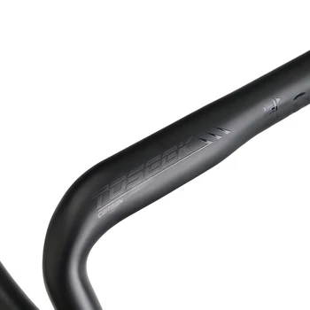 TOSEEK Full Carbon Riadidlá Ohýbať UD Bicykli Riadidlá pre Cestné Bicykle Čierny Lesklý/Matný Bicykli Častí 31.8X440/420/400mm