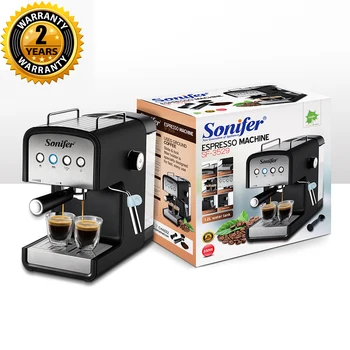 1.2 L Espresso Elektrický Kávovar Pena 15 Bar Kvalitný Kávovar Elektrické Mlieko Frother Kuchynské Spotrebiče Sonifer