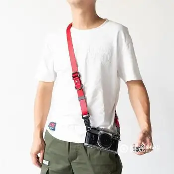 Rýchlo upraviť Nylonové lano Fotoaparát Ramenný Krk Pás pre Mirrorless Fotoaparát Leica, Canon, Fuji Nikon Olympus Pentax Sony DSLR