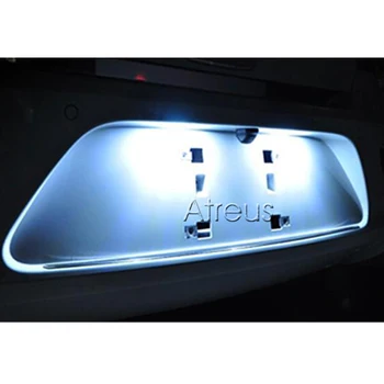 Atreus Auto LED špz Osvetlenie 12V Pre Peugeot 307 206 207 306 308 Citroen C4, C5, C3, XSARA Biela SMD LED Počet Doska Lampa