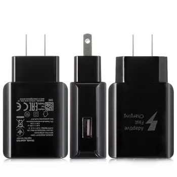 2KS Univerzálnych 18 watt Rýchle Nabíjanie USB 3.0 5-Voltové 2.1 EÚ NÁS Konektor Usb Nabíjačka mobilného Telefónu Rýchlo Nabíjačka pre Iphone Samsung Huawei