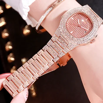 LOLIA Luxusné Ženy Náramok Sledujte Fashion Kryštál Kremeňa náramkové hodinky Dámske Hodinky Šaty Dámske Hodinky Hodiny Reloj Mujer
