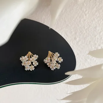 Južná Kórea je nový dizajn a módne šperky high-end farby shell dizajn zmysle oz ženské náušnice