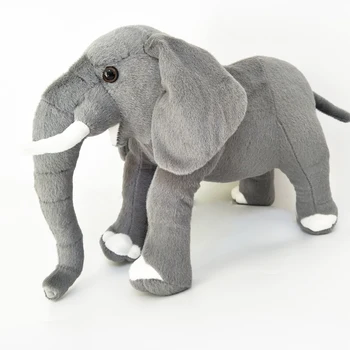 Deti, plyšové hračky veľké veľkosti slona, baby, deti plyšová simulácia slon bábika