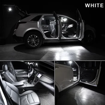 Pre 2010-2016 2017 2018 2019 Lexus GX460 16pcs Canbus LED Žiarovky Interiéru Mapu Dome Light Kit Žiadna Chyba Dvere Zrkadlo na líčenie Lampa