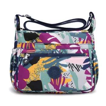 2020 Nové dámske kabelky 9 farieb veľká taška cez Rameno vodeodolného nylonu Žena tašky jednoduchý štýl ľahký vak hlavný femme