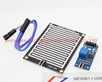 10 nastaviť Listové dažďový senzor modul citlivý snímač modul Pre Arduino DIY Elektronické Stupnice