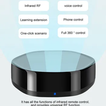 Tuya Univerzálne Diaľkové Ovládanie Smart Diaľkové Ovládanie Inteligentných Domov Infračervené+RF 2,4 GHz WiFi Amazon Alexa Google Smartlife