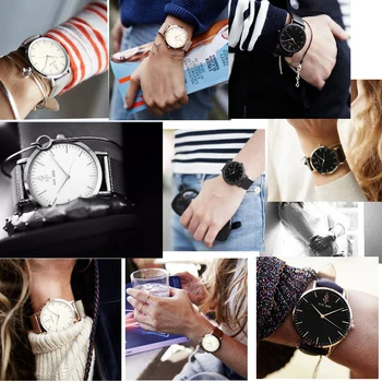 Ženy hodinky top značky luxusné KRÁĽ HOON Ultra Tenké Zlaté Ocele Oka Hodinky Ženy Šaty Quartz Milovníkov Sledovať animovať uomo