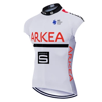 2020 Nové Mužov ARKEA Tím Francúzska Krátke Sleeeve Cyklistika Dres Summmer Cyklistiku Oblečenie Cyklistika Muži Cyklistické Šortky