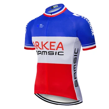 2020 Nové Mužov ARKEA Tím Francúzska Krátke Sleeeve Cyklistika Dres Summmer Cyklistiku Oblečenie Cyklistika Muži Cyklistické Šortky