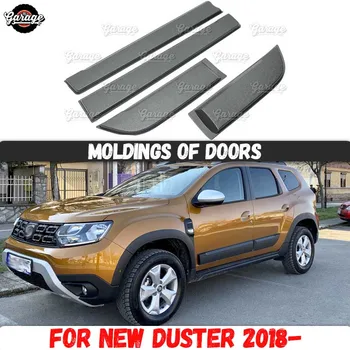 Stráže sa vzťahuje na dvere na Dacia Duster 2018 - ABS plast príslušenstvo výliskov ochranného plechu škrabance auto tuning styling