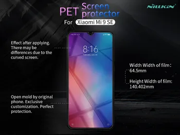 2 ks/veľa pre Xiao Mi 9 SE NILLKIN Crystal Super clear ochranný film ALEBO Anti-Glare Matný screen protector film pre Mi9 SE