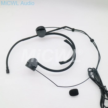 Čierna Béžová Headset Skladací rám Mikrofón pre Sennheiser ew300 ew500 G2 G3 G4 Bezdrôtový Pásu tela Systému PS3