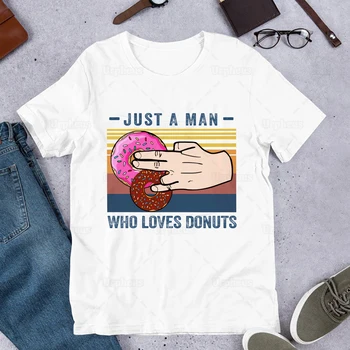 Len Človek, Ktorý Miluje Šišky Sarkazmus T Shirt Špinavé Vtip, Humor Grafické Bavlna Tees