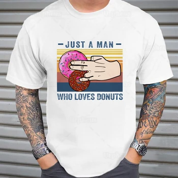Len Človek, Ktorý Miluje Šišky Sarkazmus T Shirt Špinavé Vtip, Humor Grafické Bavlna Tees