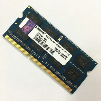 Používa Kingston DDR3 4GB 1600MHz RAM 4GB 2RX8 PC3-12800S-11-11-F3 ddr3 4gb 1600MHz 1,5 V Notebooku pamäť dobré pracovné