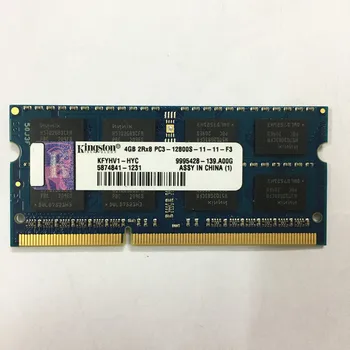 Používa Kingston DDR3 4GB 1600MHz RAM 4GB 2RX8 PC3-12800S-11-11-F3 ddr3 4gb 1600MHz 1,5 V Notebooku pamäť dobré pracovné