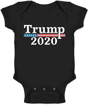 Novinka Grafické Trump 2020 Pro Trump Tovaru USA Dieťa Dieťa, Chlapec, Dievča Kombinézu Letné Topy Osobnosti Fashion T-Shirt