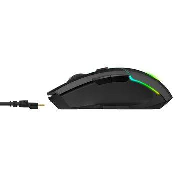 Rapoo V320 Pôvodné Duálny Režim Hernej Myši 2.4 G Bezdrôtová Myš s 5000DPI 8 Tlačidlá na Myši Hráč PUBG Overwatch
