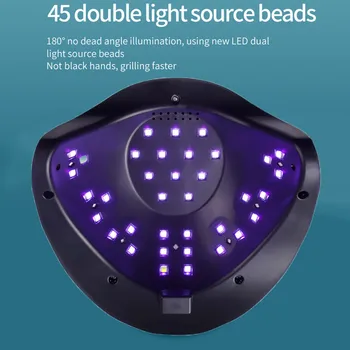 120W UV LED Nechtov Gél Vytvrdzovania Lampa Pre Manikúru, Gélové Nechty na Vlasy Sušenie Svetlo Nechty Lampa na Vlasy Nail Art, Manikúra Nástroje 9.20