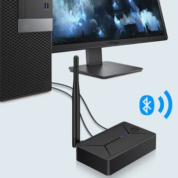 Bluetooth 5.0 o Vysielač 3.5 mm AUX Koaxiálnych Optických Vlákien Jack Stereo Adaptér Bezdrôtovej siete pre TV, PC Reproduktory