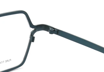 MUZZ Čistého Titánu Okuliare, Rám Mužov Námestie Optické Predpis Rámy Muž Klasické Plné Okuliare Okuliare rámy Gafas Oculos