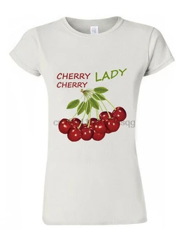 T-Shirt Muži Ženy Cherry, Cherry Lady Unisex Tričko M224