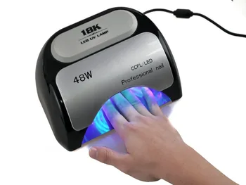 2019 Profesionálne Nail art nástroje CCFL LED UV Lampa Svetlo Krásy 48W 110-220V na Nechty, Vlasy s Automatickým Indukčné Časovač Nastavenie