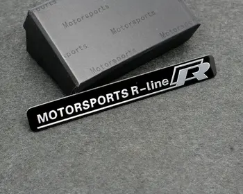 Motoristického športu R-line 1.3 cm*10,7 cm Auta Logo Nálepky