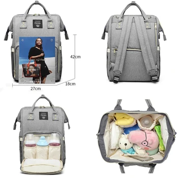 LEQUEEN Maminku Taška Multi-funkčné Veľkú Kapacitu Maminku taška taška 2020 Nový Upgrade baby vak