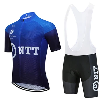 Nový tím NTT cyklistika dres 20D cyklistické šortky nastaviť Ropa Ciclismo MENS 2020 Rozmer ÚDAJE lete BICYKLOVANIE Maillot spodné oblečenie
