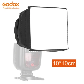 Godox 10x10cm Univerzálne Skladacie Mini Flash Difúzor Softbox pre Godox Canon Nikon Blesk