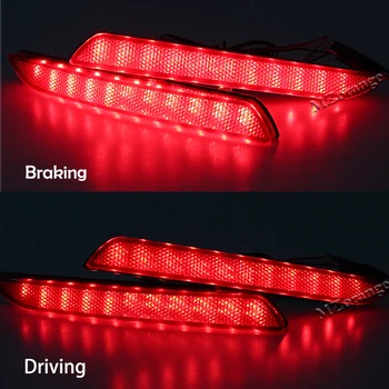 LED Zadný Nárazník Reflektor Svetlo Na Honda JAZZ Fit 2010-2013 CRZ CRV Acura TSX zadné Svetlo hmlové svetlo Chvost Brzdové Svetlo