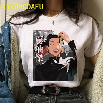 Nové Jujutsu Kaisen T Shirt Ženy, Komiksu, Japonskej Kawaii Tee Lete Anime Gotický Estetické Vtipné Tričko Yuji Itadori Krátke