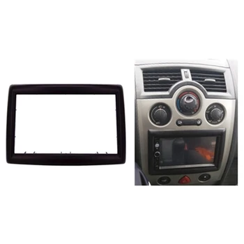 2 Din Adaptér Cd Výbava Panel Stereo Rozhranie Rádio Auto Frame Panel Fascia Pre Renault Megane Ii 2003-2009