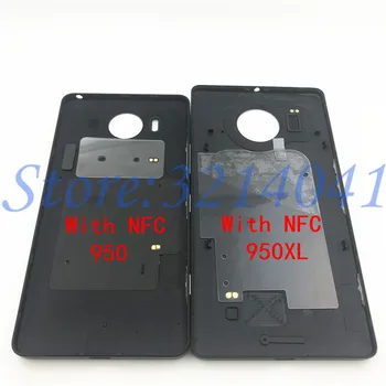 Originálne Plastové Zadné Bývanie Pre Microsoft Nokia Lumia 950 & 950 XL Kryt Batérie Späť Prípade Bočné Tlačidlo+NFC