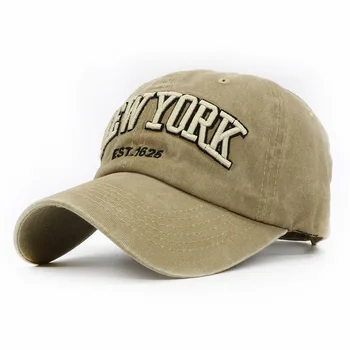 Doit umyté bavlna šiltovku klobúk pre ženy, mužov vintage otec klobúk NEW YORK výšivky vonkajšie športové čiapky snapback