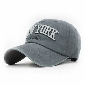 Doit umyté bavlna šiltovku klobúk pre ženy, mužov vintage otec klobúk NEW YORK výšivky vonkajšie športové čiapky snapback